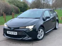 Begagnad Toyota Corolla 2022 Svart Kombi