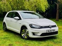Usado VW e-Golf 100 kW (136 HP) 2019 Branco Citadino