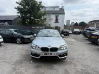 Used BMW 118 Sport Line 150 HP (110 kW) 2015 Silver Hatchback