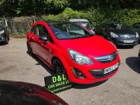 Used Vauxhall Corsa Edition 2012 Red Hatchback