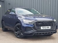 Used Audi Q8 S-Line 286 HP (210 kW) 2019 Blue SUV