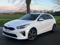 Used Kia Ceed 136 HP (100 kW) 2019 White Hatchback