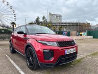 Used Land Rover Range Rover evoque HSE Dynamic 2017 Red Estate
