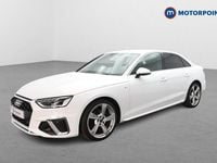Used Audi A4 S-Line 2022 White Sedan