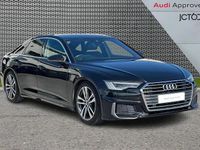 Used Audi A6 S-Line 200 HP (147 kW) 2021 Black Sedan