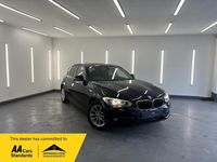 Used BMW 118 Comfort Edition 2017 Black Hatchback