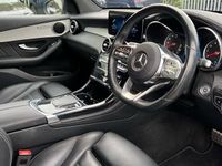 Used Mercedes GLC300 AMG line 258 HP (189 kW) 2021 Obsidian black metallic Coupe