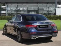 Used Mercedes E400 AMG Line Premium 334 HP (245 kW) 2023 Blue Sedan