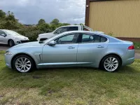 Second-hand Jaguar XF Premium Luxury 240 CP (176 kW) 2013 Albastru Berlinǎ