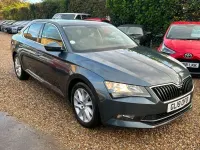 Used Skoda Superb SE Technology 150 HP (110 kW) 2019 Grey Hatchback