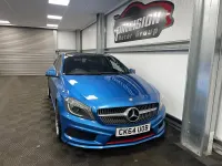 Used Mercedes A250 AMG 2014 Blue Hatchback