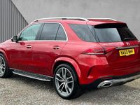 Used Mercedes GLE350 AMG line 272 HP (200 kW) 2019 Designo hyacinth red metallic