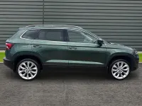 Used Skoda Karoq 150 HP (110 kW) 2018 Green SUV