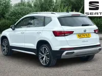 Used Seat Ateca Xperience Lux 150 HP (110 kW) 2024 Glacial white SUV