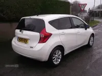 Used Nissan Note Acenta Premium 90 HP (66 kW) 2016 White Hatchback