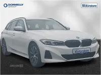 Used BMW 330e Sport Line 2024 White Estate