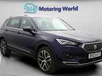 Used Seat Tarraco XCELLENCE Lux 150 HP (110 kW) 2022 Blue SUV