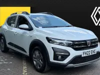 Used Dacia Sandero Comfort 91 HP (66 kW) 2022 White Hatchback