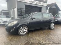 Used Vauxhall Corsa Active 2012 Black Hatchback