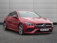 Used Mercedes CLA200 AMG line 163 HP (119 kW) 2022 Red Coupe