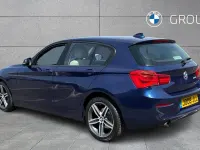 Used BMW 120 Sport Line 175 HP (128 kW) 2016 Blue Hatchback
