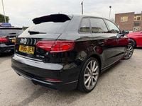 Used Audi A3 Sportback Black Edition 150 HP (110 kW) 2018 Black Hatchback