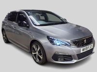 Used Peugeot 308 GT-line 130 HP (95 kW) 2019 Grey Hatchback