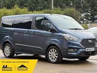 Used Ford Tourneo Custom Titanium 2018 Blue Van