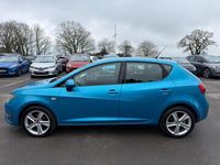 Begagnad Seat Ibiza FR 105 HK (77 kW) 2014 Blå Halvkombi