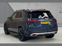 Used Mercedes GLE400 AMG Line Premium Plus 381 HP (280 kW) 2025 Metallic paint sodalite blue SUV