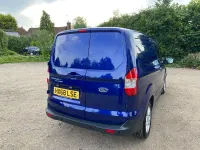 Used Ford Transit Limited 100 HP (73 kW) 2018 Blue Van
