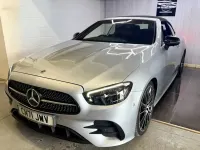 Used Mercedes E300 AMG line 2021 Silver Cabriolet