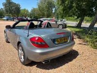Used Mercedes SLK200 2009 Silver Cabriolet