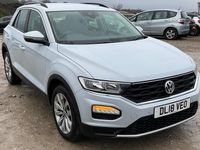 Used VW T-Roc SE 115 HP (84 kW) 2018 White silver SUV