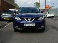 Used Nissan Qashqai N-Connecta 109 HP (80 kW) 2017 Blue SUV