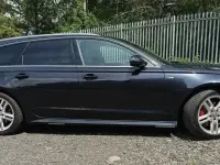 Used Audi A6 S-Line 272 HP (200 kW) 2016 Blue Estate