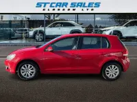 Used VW Golf VI 105 HP (77 kW) 2011 Red Hatchback