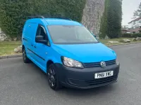 Used VW Caddy 102 HP (75 kW) 2011 Blue MPV
