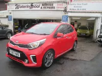 Used Kia Picanto GT-Line S 83 HP (61 kW) 2017 Red Hatchback