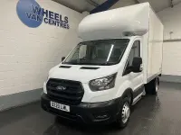 Used Ford Transit S 130 HP (95 kW) 2020 White Cabriolet