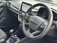 Used Ford Fiesta Titanium 100 HP (73 kW) 2019 Blue Hatchback