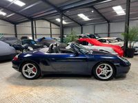 used Porsche Boxster 3.2 Convertible 2d 3179cc SAT NAV & MANUAL EXAMPLE