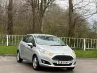 Used Ford Fiesta Zetec 2014 Silver Hatchback