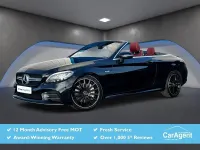 Used Mercedes C43 AMG AMG 390 HP (286 kW) 2020 Black Cabriolet