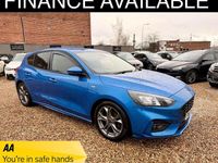 Used Ford Focus ST-Line 120 HP (88 kW) 2021 Blue Hatchback