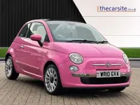 Begagnad Fiat 500C Pop 69 HK (50 kW) 2010 Rosa Cab