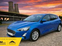 Used Ford Focus Titanium 125 HP (91 kW) 2022 Blue Hatchback