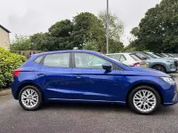 Used Seat Ibiza SE Technology 94 HP (69 kW) 2019 Blue Hatchback