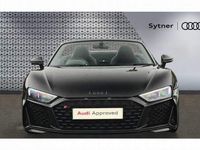 used Audi R8 Spyder (2020/70)Carbon Black V10 Performance 620PS Quattro S Tronic auto 2d