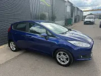 Used Ford Fiesta Zetec 2014 Blue Hatchback